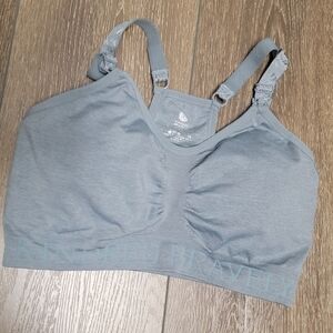 Kindred Bravely Blue M Nursing Sports Bra